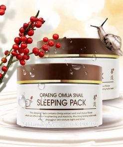 Mặt nạ ngủ Opaeng Omija Snail Sleeping Pack 100ml